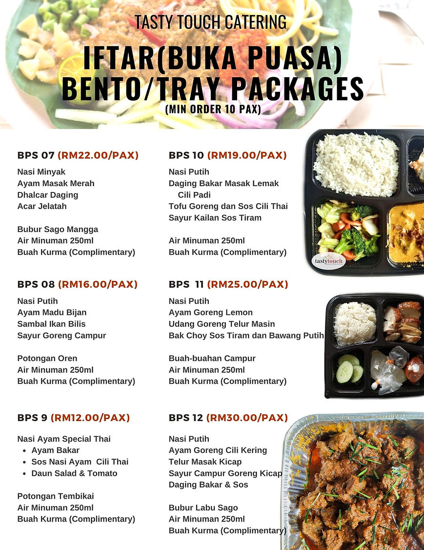 Buka Puasa - Bento Pakej 2